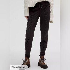 lululemon athletica Black Track Joggers
